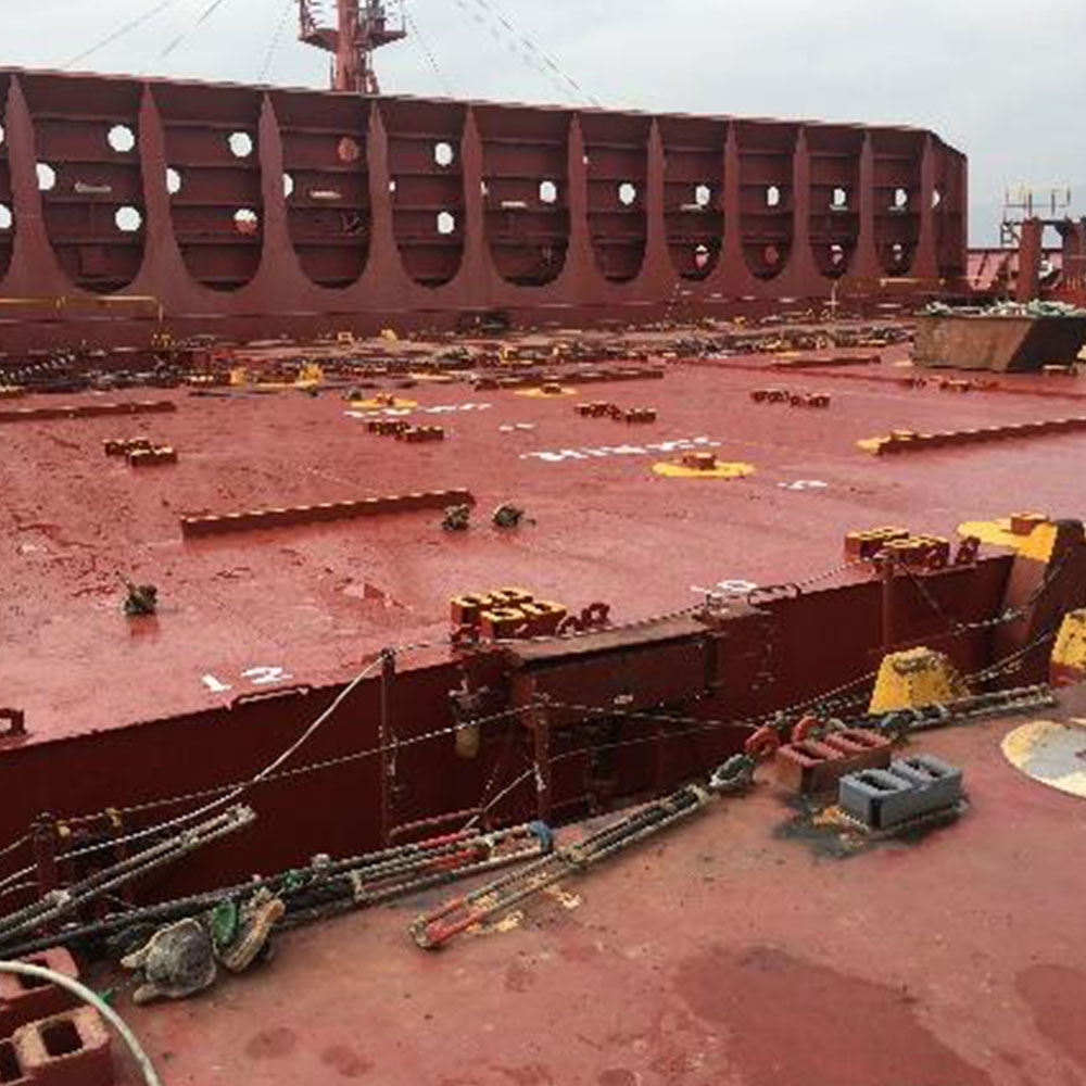 Hatch Cover Panels after Repaired