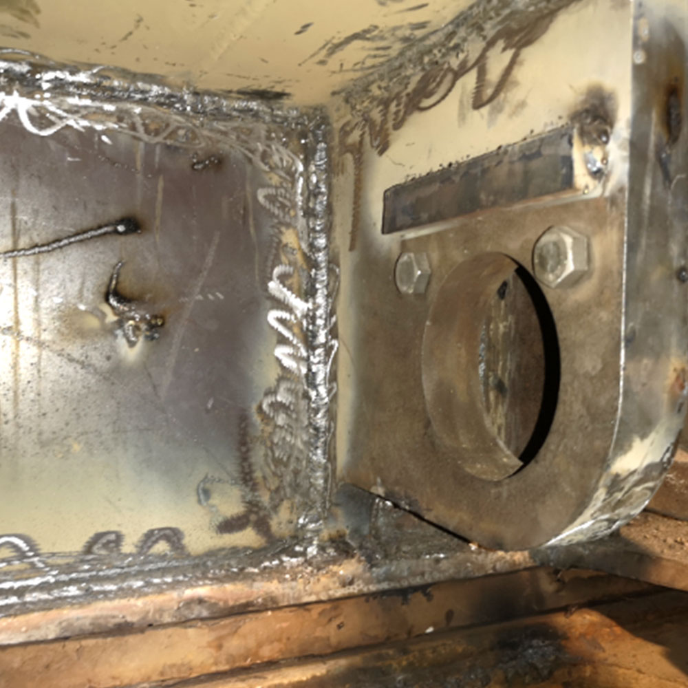 Renewed Hinge Eyes & stiffeners 