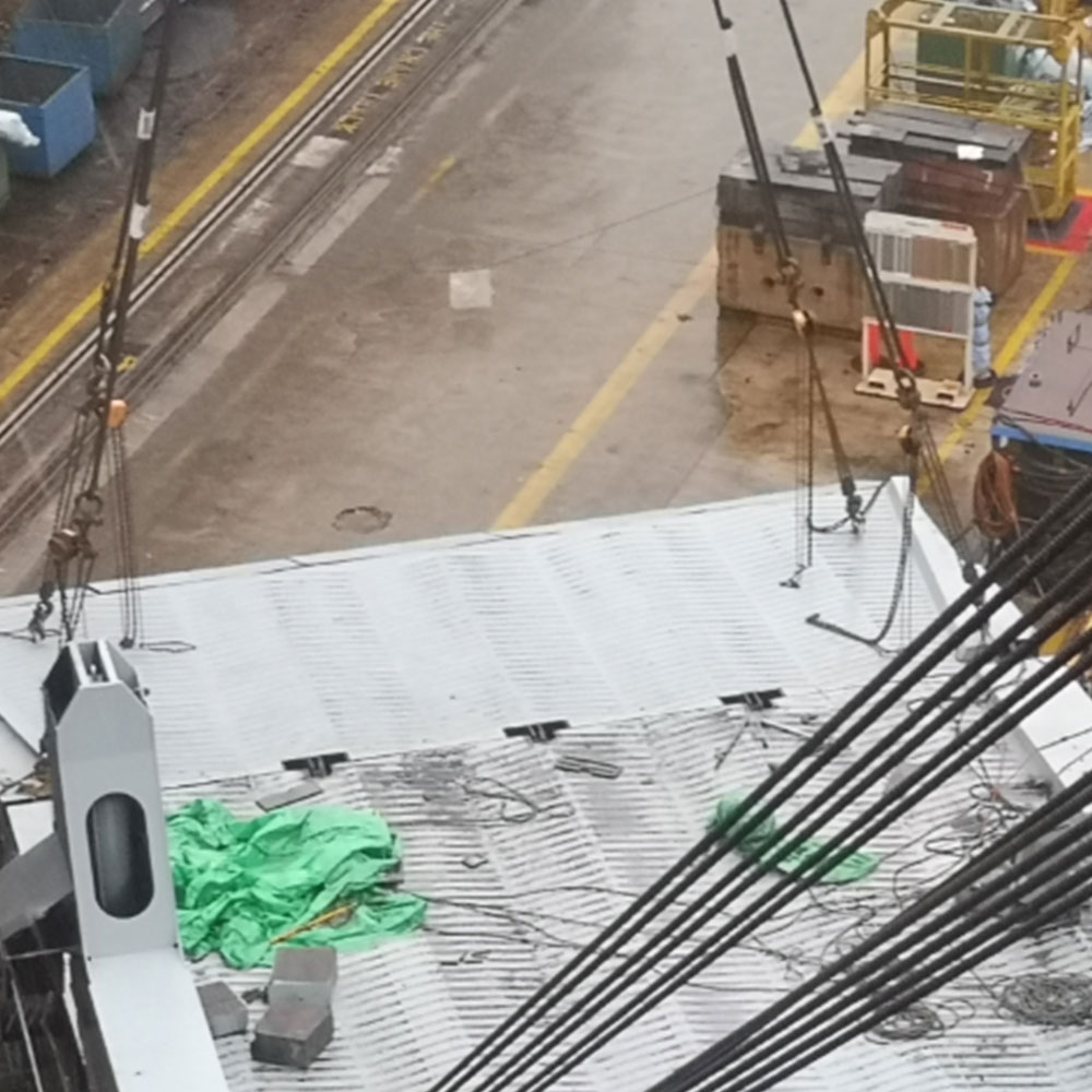 Refitted Stern Ramp Section 3