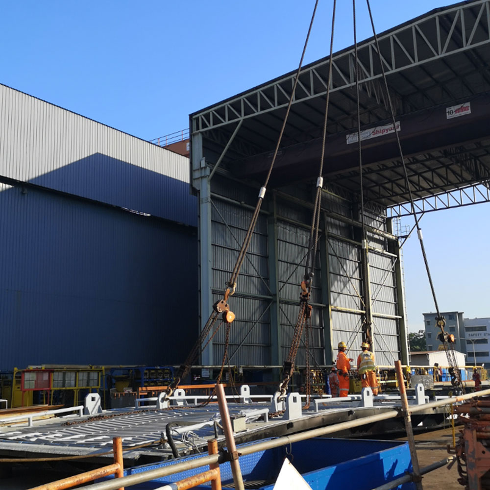 Removal of Center Ramp for repair