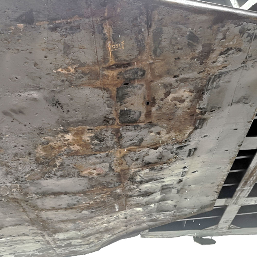 Damaged Section 3 Plates